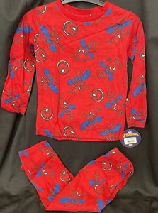 Kids Marvel Spiderman Size 4 Pants Pajama Set - Picture 1 of 3