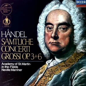 Händel / Neville Marriner - Sämtliche Concerti Grossi Op. 3+6 4LP (VG/VG) . - Picture 1 of 1