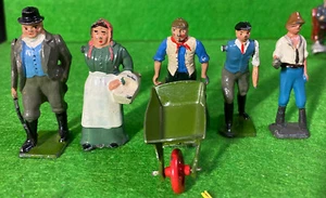 Vintage Britain's Civilians Hollow Cast ~ Working People (Set of 5) - Picture 1 of 11