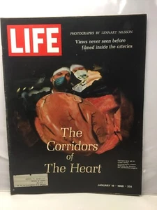 Life - January 19, 1968 The Corridors Of The Heart Never Before Seen In Artiries - Bild 1 von 1
