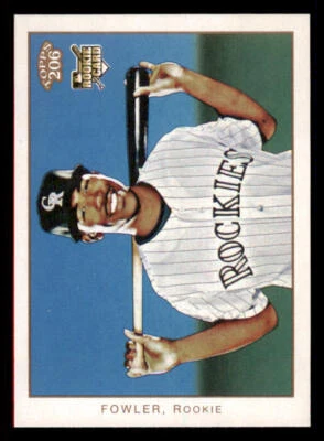 2009 Topps 206 #153 Dexter Fowler (RC) - Image 1 of 2