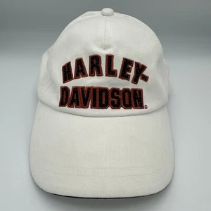 Harley Davidson Mütze Kappe Riemen hinten verstellbar Damen weiß 2RXT-H-DMC - Bild 1 von 7