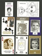 Nancy Reagan First Lady To Ronald Reagan President USA Fab Card Collection BHOF