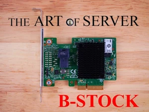 [B-WARE] IBM ServeRAID M1210 (=9300-4i) 12Gbps SAS HBA P16 IT Mode ZFS UNRAID - Bild 1 von 7