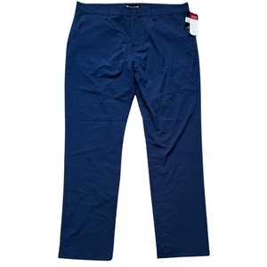 Travis Mathew Majestic X Spielerhose Golf vorne flach Blue Nights Herren neu mit Etikett 34 - Bild 1 von 7