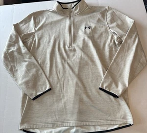 Under Armour Fleece Cream 1/2 Zip 2XLT - Picture 1 of 4