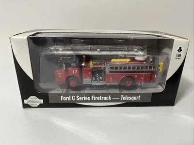 Camión de bomberos Ford Serie C Athearn 90938 - escala 1/50 - Telesqurt **Leer** Foto 1 de 4