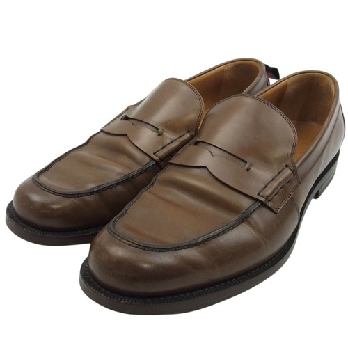 Gucci 407444 mocassini a monete linea sherry scarpe eleganti business marrone 10 usati LIFE 0