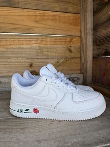 Größe 10,5 - Nike Air Force 1 '07 LX Thank You Plastiktüte (CU6312-100) Retro - Bild 1 von 21