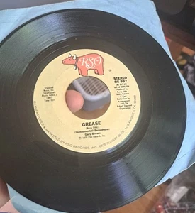 1978 Frankie Valli - Grease 45 Vinyl Record RSO Records. Tested, Cleaned. Nice. - Picture 1 of 3