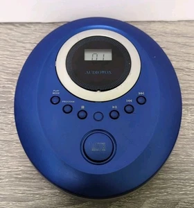 Audiovox DM8220B Portable Personal CD Player Walkman Cobalt Blue Working READ - Picture 1 of 12