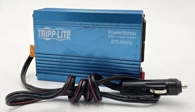 Tripp Lite 375W Car Power Inverter with 2 Outlets Model PV375. PowerVerter - Image 1 of 4