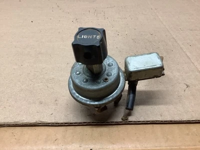 MOPAR vintage 1953 1954 plymouth dodge coronet royal dash headlight switch oem Z - Image 1 of 3