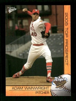 2005 Multi-ad Pacific Coast League Prospect  34 Adam Wainwright BXCP31 — 第 1/2 张图片