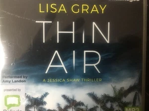 LISA GRAY - Thin Air MP3 CD AUDIOBOOK BRAND NEW! - Bild 1 von 2