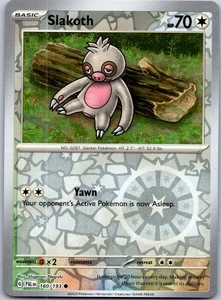Slakoth 160/193 - Paldea Evolved Reverse Holo - Picture 1 of 2