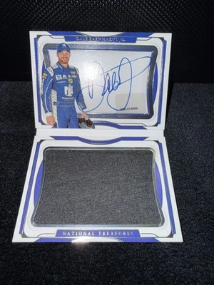 2021 National Treasures Dale Earnhardt Jr Patch Auto Booklet /25 - Image 1 of 3