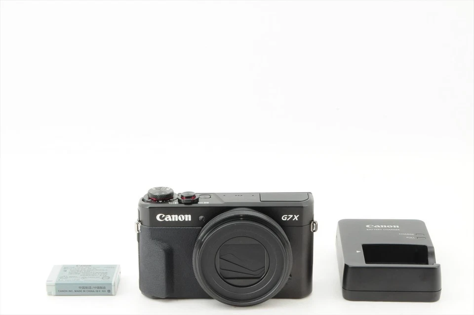 CANON PowerShot G7X Mark II Black Near Mint From Japan #22830E - Image 1 of 4
