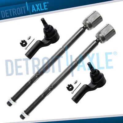 Kit de eslabones de extremo de barra de amarre delantera exterior e interior para Lincoln Continental 1995-2002 Foto 1 de 4