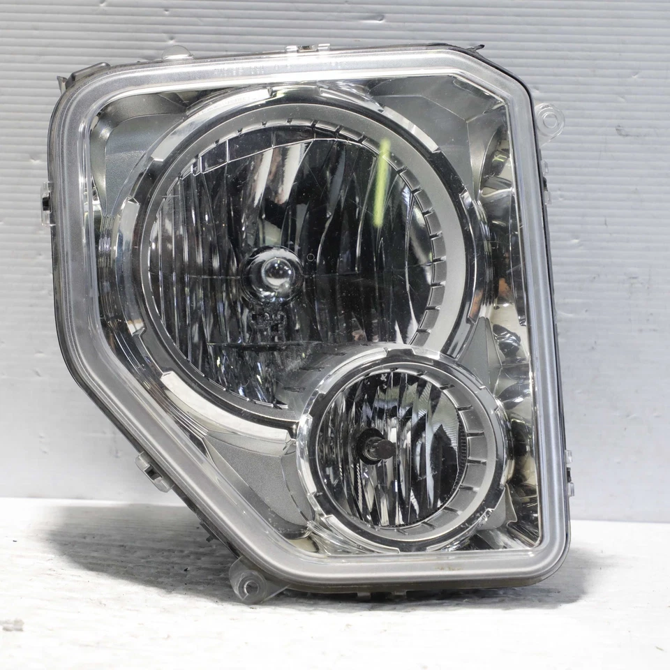 2008-2012 Jeep Liberty Chrome Halogen Right Side Headlight OEM 55157338-AE - Image 1 of 4