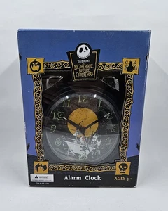 Disney Nightmare Before Christmas Lock Shock & Barrel Alarm Clock Vintage NEW - Picture 1 of 4