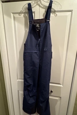 Pantalones con tirantes Arctix para nieve/esquí juveniles XL (18) rayas azules/rojas esquí nuevos con etiquetas leer Foto 1 de 4