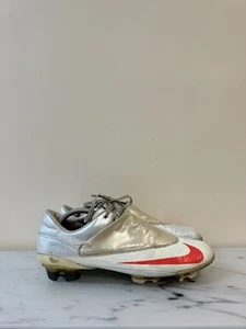 Nike Mercurial Vapor V FG RARE US9.5 Soccer Cleats Ronaldo Red/white Men’s Boots - Picture 1 of 7
