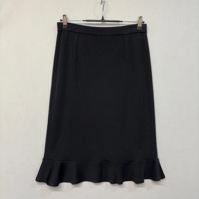 Falda midi tejida exclusiva Misook para mujer talla pequeña pequeña C048-7 Foto 1 de 4