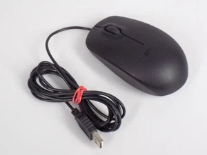 Dell 09RRC7 9RRC7 Optical Wheel USB Mouse Black Optische Maus Schwarz - Bild 1 von 1