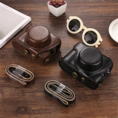 PU Leather Camera Case Bag Cover For Fujifilm X100 Fuji X100F X100 X100S X100T t - Image 1 of 4