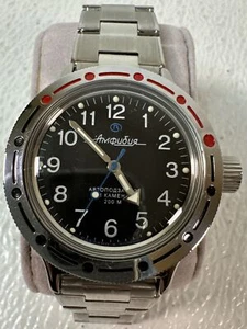 Reloj Pulsera Vostok Amphibian Diver Mecánico Cuerda Automática Nuevo Estado - Imagen 1 de 10