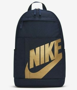 nike bookbag black and gold