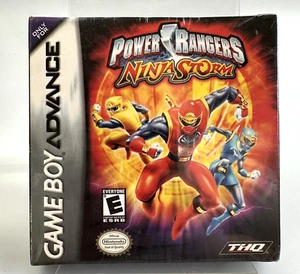 GBA Power Rangers Ninja Storm , New And Factory Sealed - **Flawed** - Picture 1 of 8