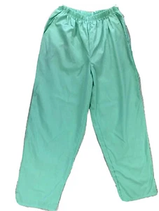 New Scrubeez Women Sz XL Easy Fit Pull on Pants Scrubs Medical Uniform Green NWT - Picture 1 of 8