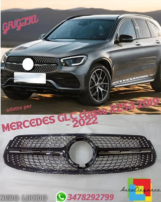 ⭐PANAMERICA-GRILL, GEEIGNET FÜR MERCEDES GLC-KLASSE X253 2019 - 2022⭐ - Bild 1 von 4
