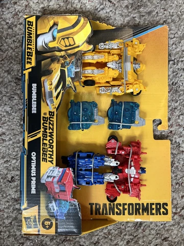 Transformers Buzzworthy Bumblebee 3pk BUMBLEBEE & OPTIMUS PRIME Cover