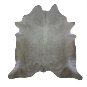 Luxury Genuine Cow Hide Fur Rug Large Grey Lambland 100% Natural UK - Picture 1 of 1