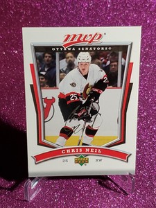 2007-08 Upper Deck MVP Hockey #254 Chris Neil Ottawa Senators 