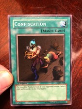 Yugioh Confiscation MRL-038 Super Rare 1ST Edition NA English Vintage