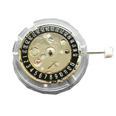 Watch Automatic Mechanical Movement Black Date Calendar @ 3/6 For 2813 8215 Part - Image 1 of 4