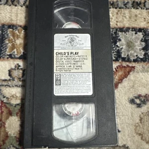 Childs Play (VHS, 1997, Movie Time) No slip - Foto 1 di 5