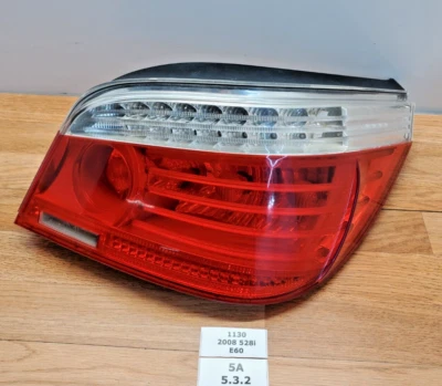 ✅ 08-10 OEM BMW E60 535 550 M5 седан задний правый со стороны пассажира внешний задний фонарь - Изображение 1 из 4
