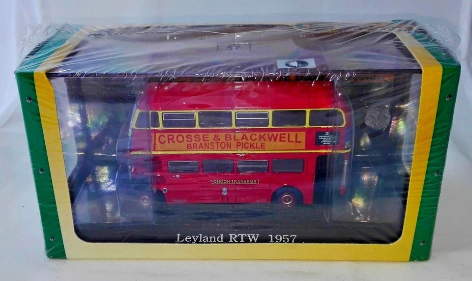 BUS COLLECTION LEYLAND RTW 75 1957 LONDON BUS 1/72 n/ SCHUCO BBR MINICHAMPS - Immagine 1 di 1