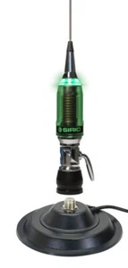 ANTENNA MOBILE CB CON LED SIRIO PERFORMER 5000 PL 10M + BASE MAGNETICA - Foto 1 di 2