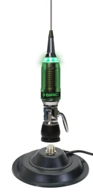 ANTENA MÓVIL CB CON LED SIRIO PERFORMER 5000 PL 10M + BASE MAGNÉTICA Foto 1 de 2