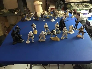 star wars unleashed battle packs lot Of 30 Plus Hoth Echo Base. - Picture 1 of 24