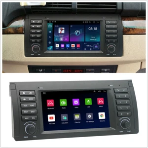 7" For BMW E38 E39 E53 M5 X5 Android 13 Stereo Radio GPS Navi Head Unit OBD RDS - Picture 1 of 24