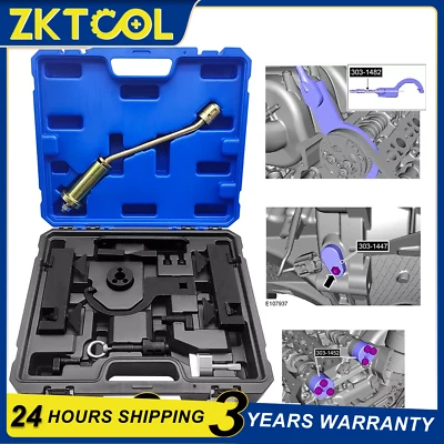 ZKTOOL Herramienta de distribución del árbol de levas para Land Rover Jaguar Discovry 4 Rang Rover Sport 5,0 L 3,0 L