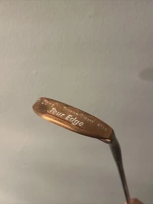 Tour Edge Golf Ti Zone 4555 Napa 8802 Titanium/Copper Putter RH Milled 35” - Image 1 of 4