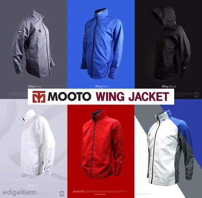MOOTO Wing Jacket Windbreaker Wings Taekwondo Training Uniform - Image 1 of 4